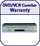 Warranty - 4 Year Extended Service DVD/VCR Combo