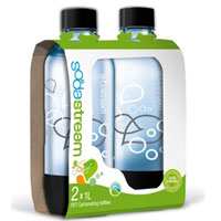 SodaStream Black 1 Liter Carbonating Bottles - 1042220011