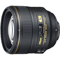 Nikon AF-S Nikkor 85mm f1.4G Camera Lens - 2195