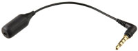 RIM BlackBerry Black Headset Adapter - 373660