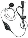 Motorola EarBud With PTT Microphone - 53727