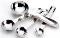 All-Clad Measuring Spoon Set - Stainless Steel Finish - 59918