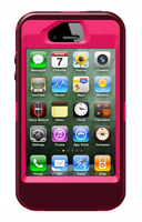 OtterBox Defender Series Plum And Pink iPhone 4/4S Case - 7718587