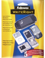 Fellowes Universal Screen Protectors 5 Pack - 9000207 Fellowes Universal Screen Protectors 5 Pack - 9000207