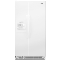 Amana ASD2522WRW White Side-By-Side Refrigerator - ASD2522WRW