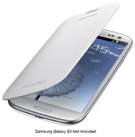 Samsung Marble White Flip Cover Case For Samsung Galaxy S3 - EFC-1G6FWEGSTA