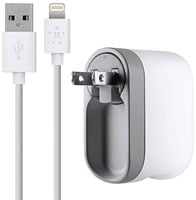 Belkin Swivel Charger + Lightning ChargeSync Cable - F8J032TT04WHT