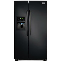 Frigidaire Gallery Black Side-By-Side Refrigerator - FGHS2332LE Frigidaire Gallery Black Side-By-Side Refrigerator - FGHS2332LE