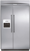 Thermador 42 ' Stainless Steel Built In Side By Side Refrigerator - KBUDT4265E