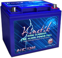 Kinetik High Current Car Audio Power Cell Battery - KHC1200