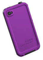 LifeProof Waterproof Purple iPhone 4/4S Case - LPIPH4CS02PL