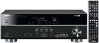 Yamaha+3D+5.1+Channel+Black+AV+Home+Theater+Receiver+-+RX-V371BL
