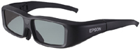 Epson Black Active Shutter 3D Glasses - V12H483001