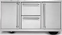 Viking Ultra-Premium 53" Stainless Steel Grill Cart - BQC530T1-SS