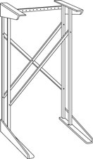 GE Spacemaker Laundry Stack Rack Accessory - DSDR24F