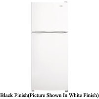 Whirlpool Black Top Freezer Refrigerator - ET0MSRXTB