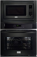 Frigidaire Gallery Series 27 ' FGMC2765KB Black Microwave/Electric Wall Oven Combination - FGMC2765KB
