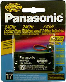 Panasonic 2.4GHz Cordless Phone Battery - HHRP506A