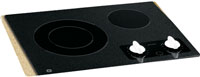 GE 21 " White Electric Radiant Cooktop - JP256WMWW