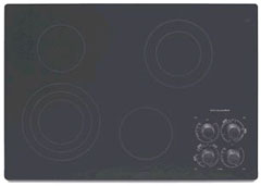 KitchenAid 30" Electric Cooktop - Black Finish - KECC507RBL