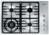 Miele 30 ' Gas Cooktop - Stainless Steel Finish - KM3465GSS