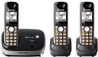 Panasonic Black Expandable Digital Cordless Phone System - KX-TG6513B