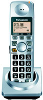 Panasonic Expandable Digital Cordless DECT 6.0 Handset In Silver - KX-TGA101S