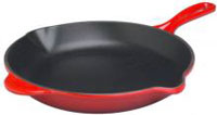Le Creuset 1.75 Qt Iron Handle Skillet - Red Finish - L20242667