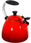 Le Creuset 1.5 QT Cherry Halo Teakettle - Q925067