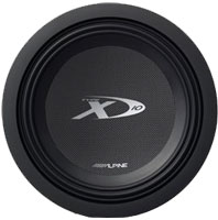 Alpine 10 ' Black Mobile Subwoofer - SWX-1043D