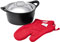 All-Clad 5.5-Quart Cast Aluminum Dutch Oven With Mitts