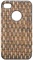 T-Tech By Tumi Brown Print Snap Case For iPhone 4 And 4S