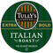 Keurig 18 Count Tullys Italian Roast Extra Bold Coffee K-Cup Pods