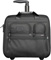 Tumi Black Alpha Collection Daily Wheeled Laptop Brief