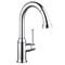 Hansgrohe Talis C Steel Optik High-Arc Kitchen Faucet