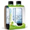 SodaStream Black 1 Liter Carbonating Bottles