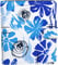 Also Bags Blue Hawaiian Flower iPad 2 Case