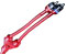 Monster Cable 302 XLN Car Audio Interconnect - Red Finish