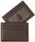Tumi Meridian Collection Brown Slim Card ID Case