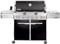 Weber Summit E-650 Natural Gas Black Outdoor Grill