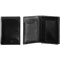 Tumi Delta Black Leather Gusseted Card Case ID Wallet