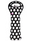 Built Black And White Big Dot One Bottle Carrying Tote