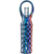 Built Bowery Stripe Fishnet Wine One Bottle Carrying Tote
