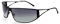 Versace Womens Black Metal Frame Sunglasses