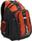 Brenthaven Expandable Trek BP Burnt Orange Laptop Backpack