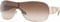 Versace Unisex Brown Shield Sunglasses