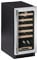 U-Line 15" Echelon Series Wine Captain - Black Wrap Stainless Steel Door Finish