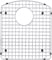 Blanco Diamond Stainless Steel Sink Grid