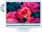 Toshiba 22" LCD HDTV With Built In DVD Player In White