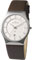 Skagen Leather And Steel Mens Watch